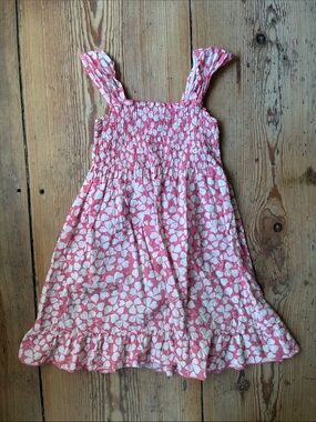 Mini Boden Ruffle Clover Dress